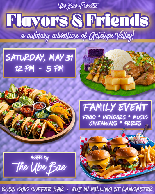 Introducing a new series… FLAVORS & FRIENDS 💜🍽️