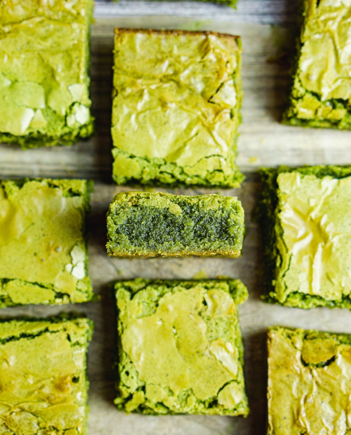 Matcha Mochi Cakes