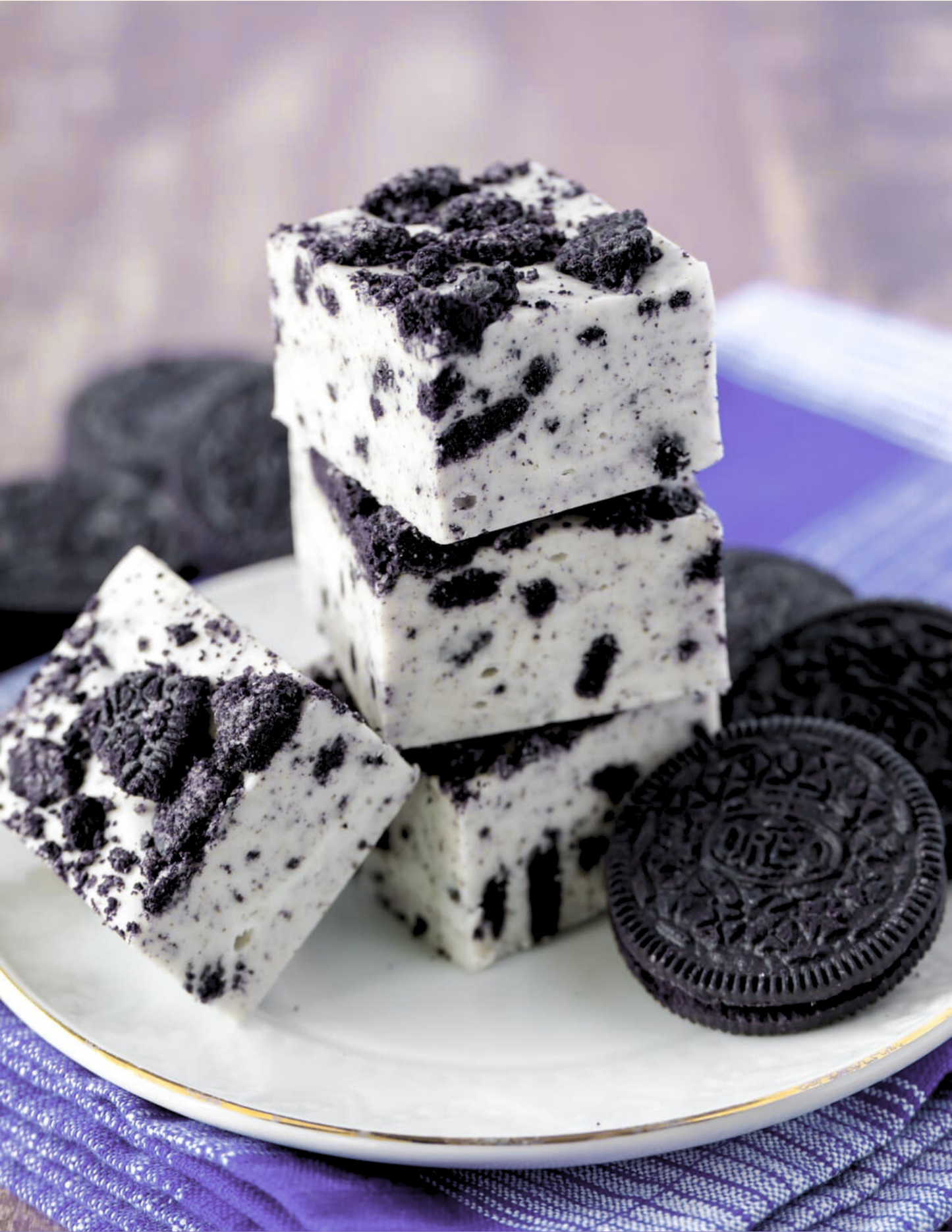 Cookies N’ Cream Mochi Cakes