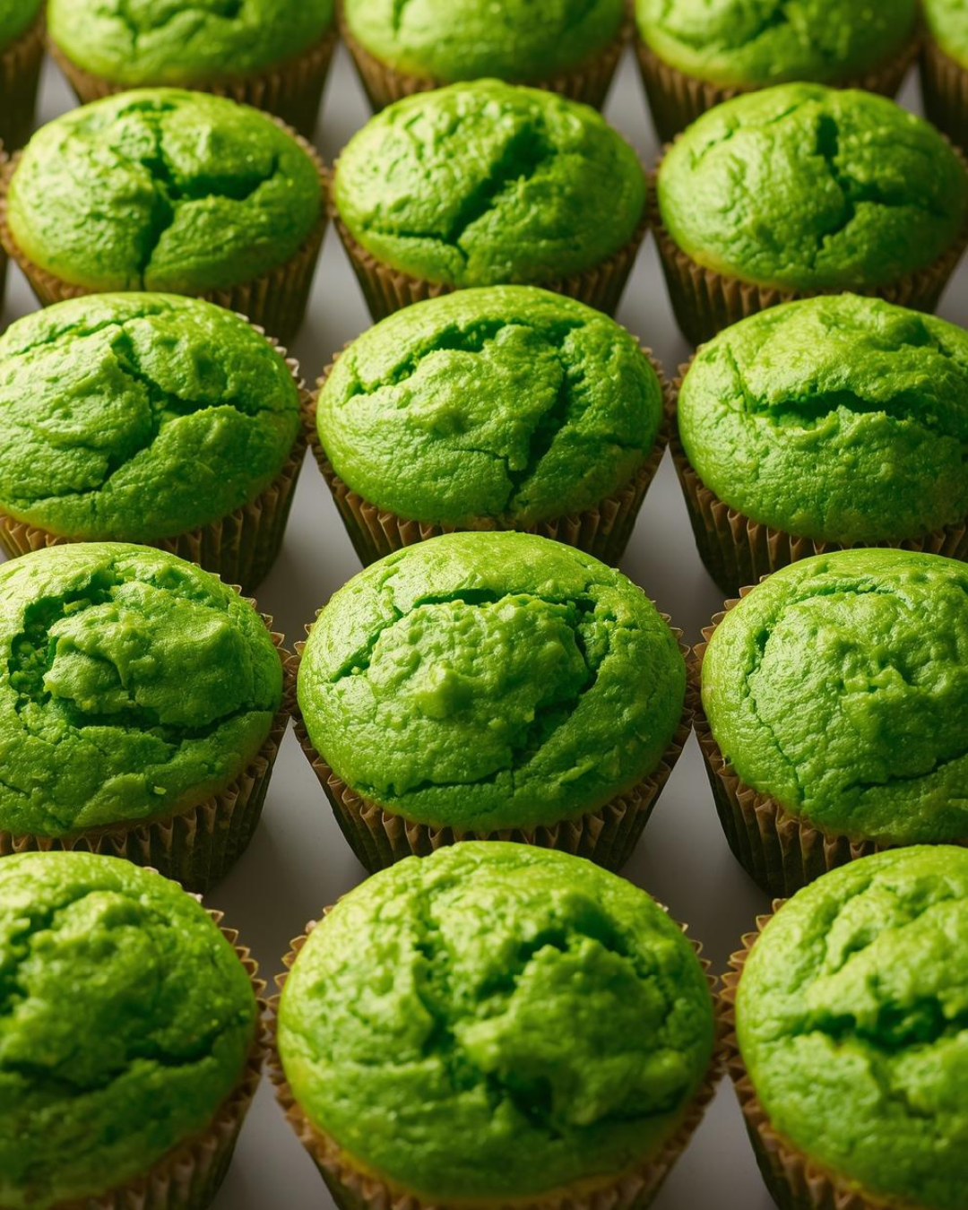 Pandan Crumble (6 Muffins)