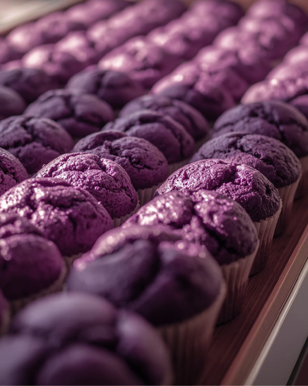 Ube Crumble (6 Muffins)