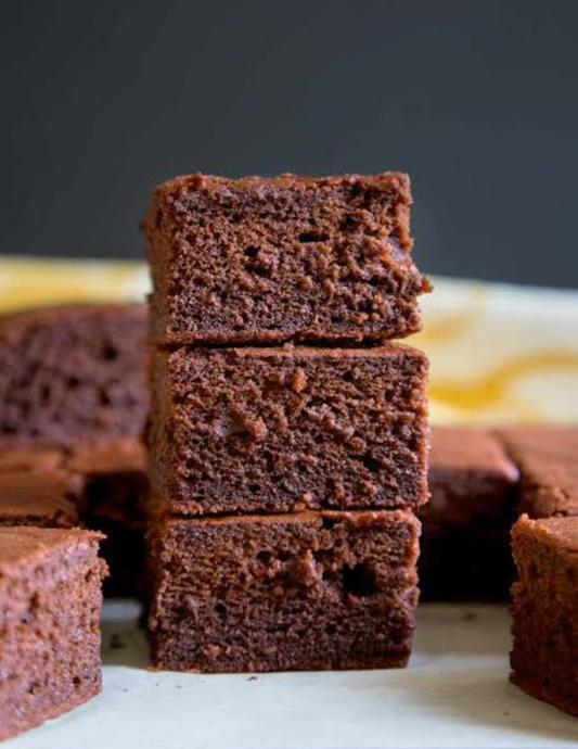 Mocha Mochi Cakes