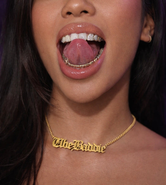 Ube Baddie Gold Chain