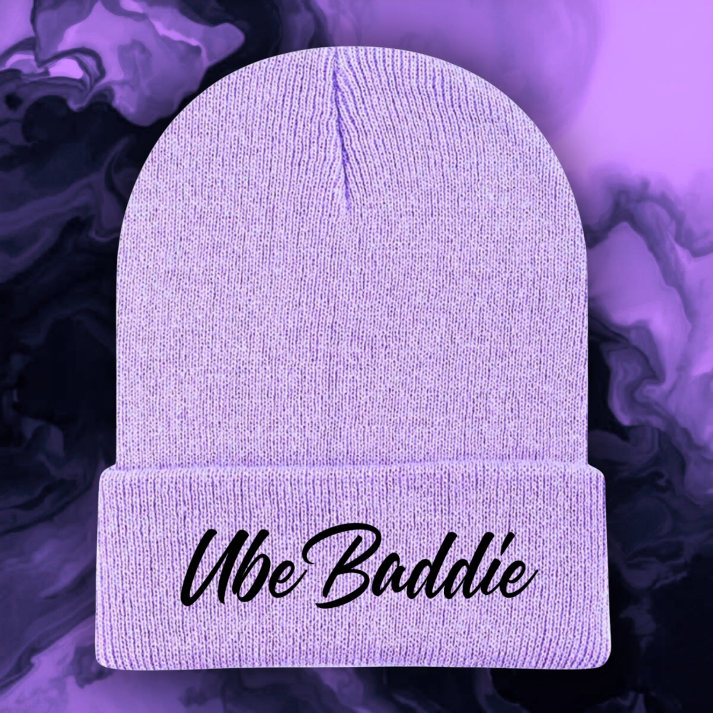 Ube Baddie Beanie (Purple)